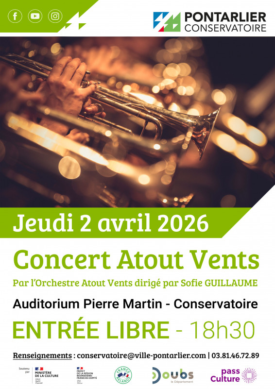 2 avril - concert - pontarlier