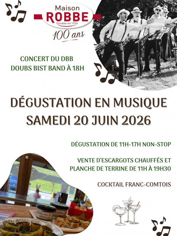 20 juin - dégust et concert - Jougne 20 juin - dégust et concert - Jougne