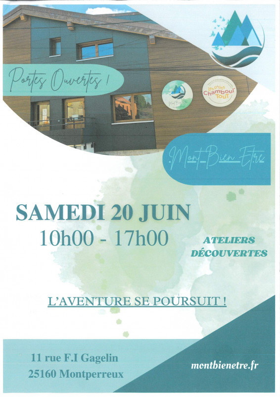 20 juin - portes ouvertes Montperreux