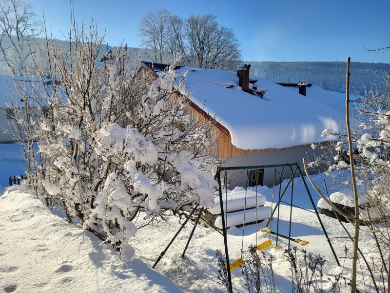 la maison en hiver