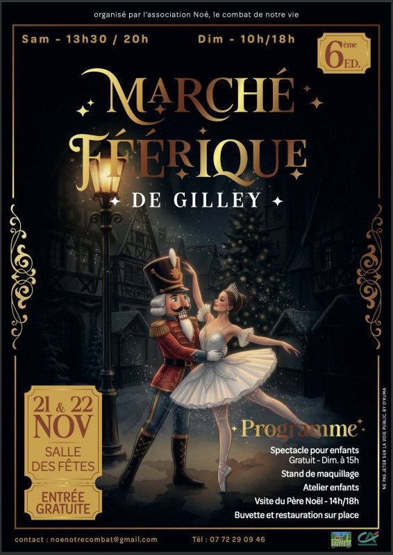 21-22 novembre - Marché de Noël - Gilley 21-22 novembre - Marché de Noël - Gilley