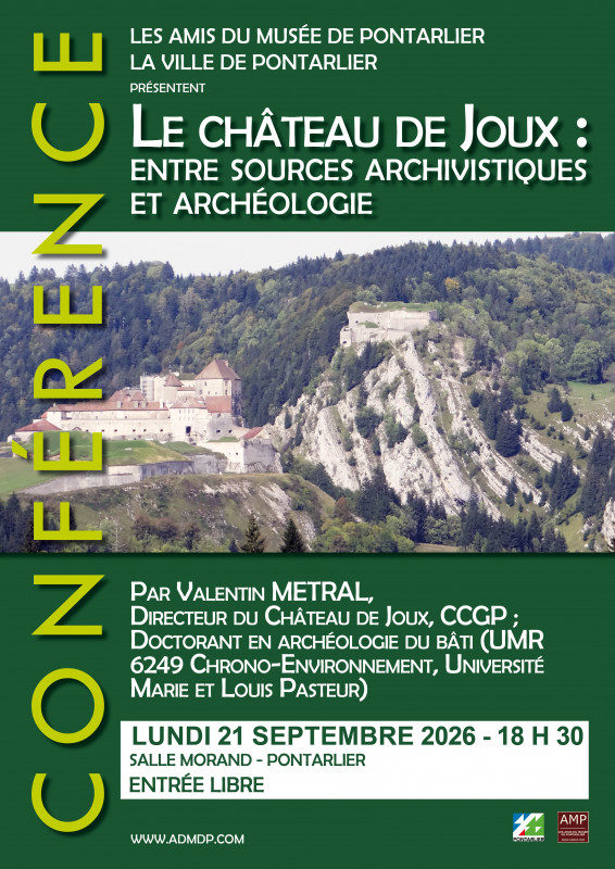 21 septembre - conference château de joux - pontarlier 21 septembre - conference château de joux - pontarlier