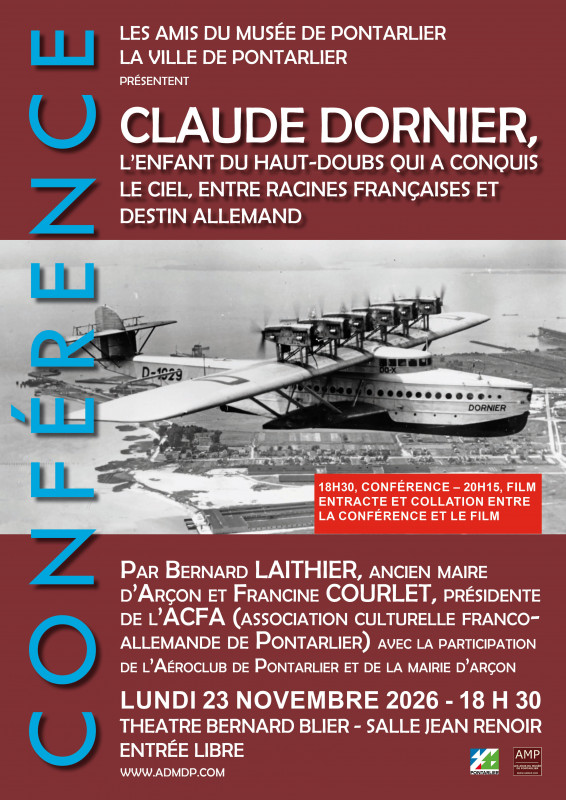 23 novembre - conf claude dornier - pontarlier