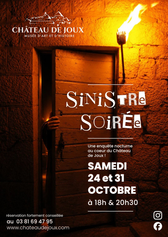 24 et 31 oct - sinistre soirée - la cluse et mijoux - © chateau de joux 24 et 31 oct - sinistre soirée - la cluse et mijoux