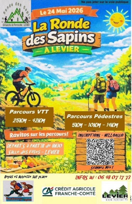 24 mai - ronde des sapins - levier