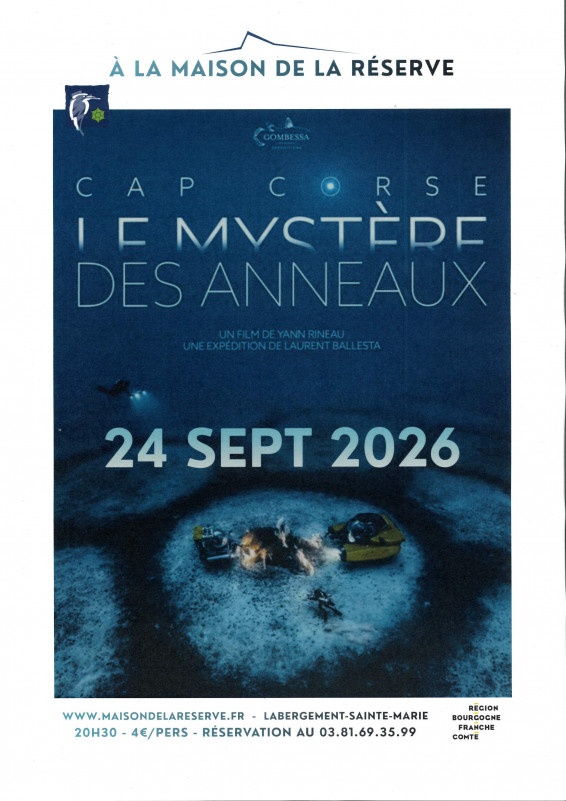 24 sept - projection - maison de la réserve - © Maison de la réserve 24 sept - projection - maison de la réserve