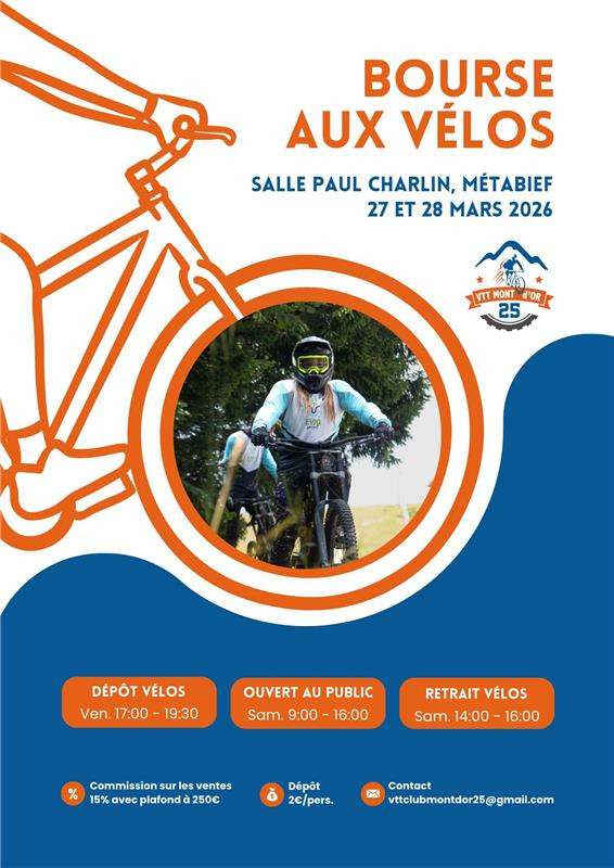 27-28 mars - bourse VTT - Métabief