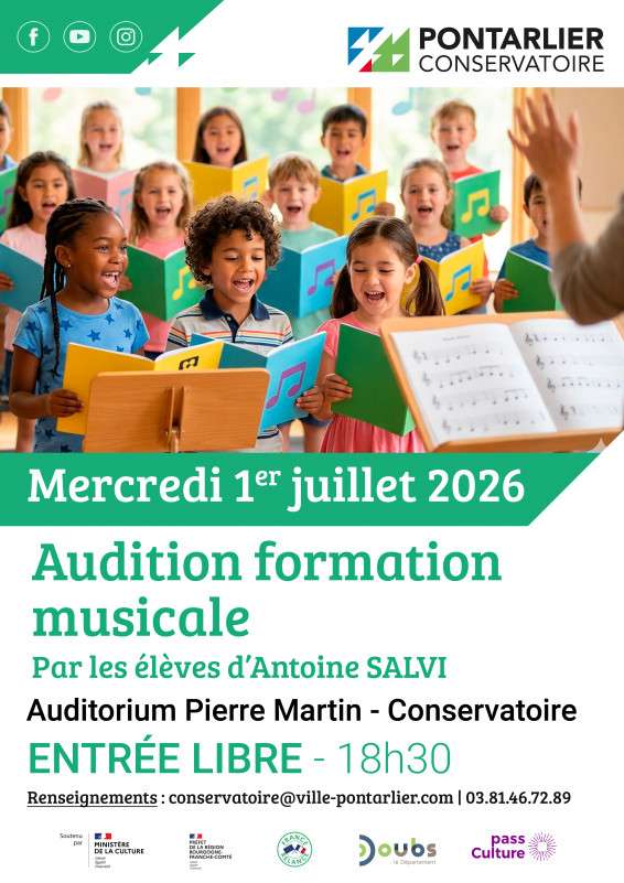 1er juillet - formation musicale - pontarlier