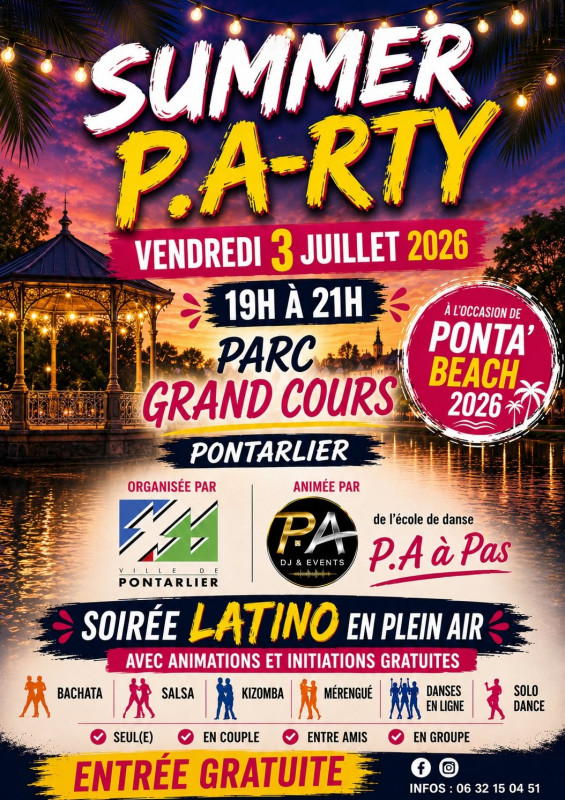 3 juillet - summer party - Pontarlier