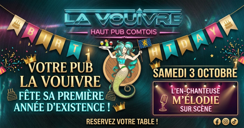 3 octobre - Anniversaire bar - Les Hôp Neufs - © la vouivre 3 octobre - Anniversaire bar - Les Hôp Neufs