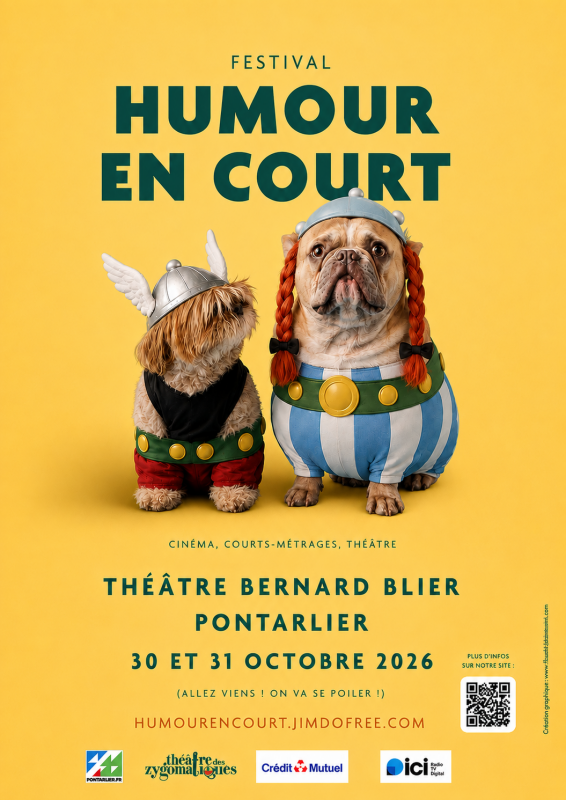30-31 octobre - festival humour en court - pontarlier