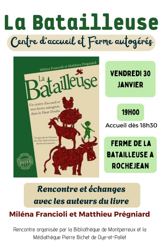 30 janv - Soirée Batailleuse - Rochejean