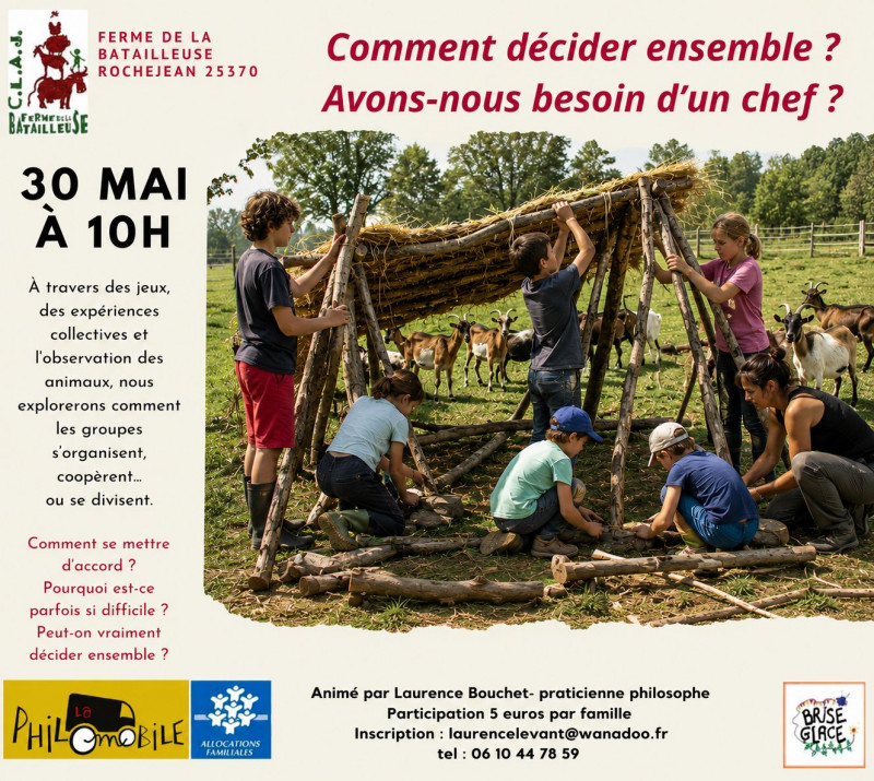 30 mai - atelier phiosophe - rochejean - © CLAJ La batailleuse 30 mai - atelier phiosophe - rochejean
