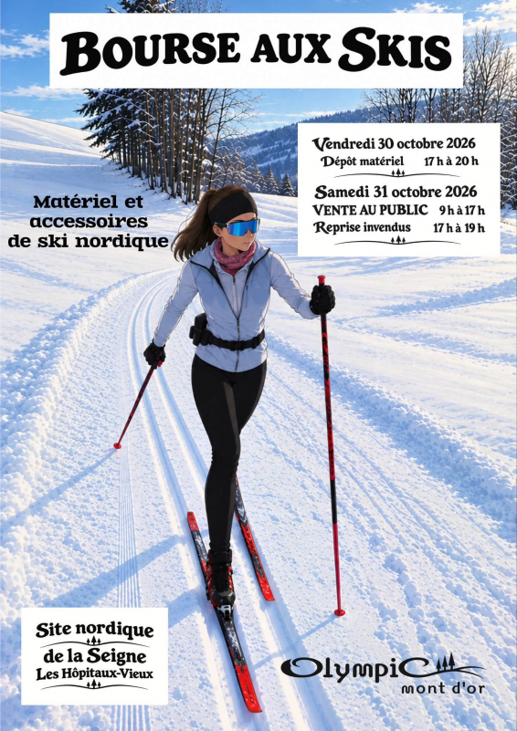 31 oct - bourse au ski - les hôpitaux vieux - © olympic mont d'or 31 oct - bourse au ski - les hôpitaux vieux