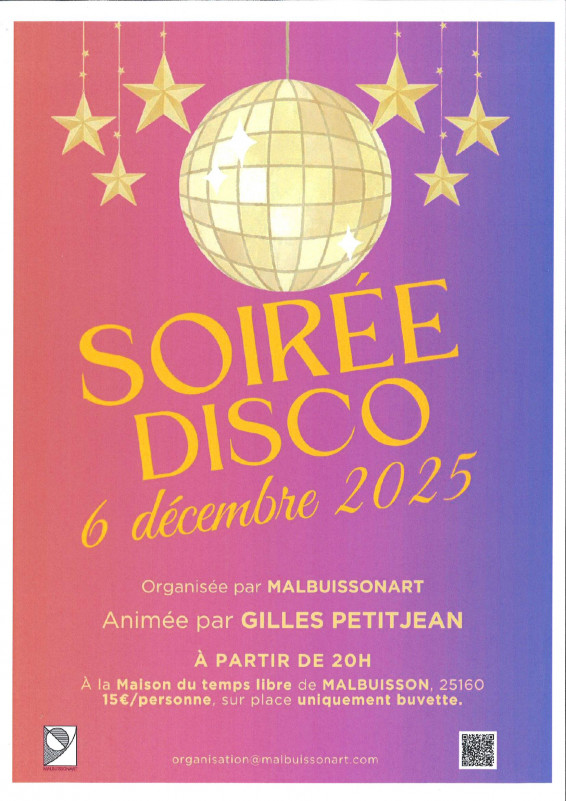 6 décembre - soirée disco - Malbuisson