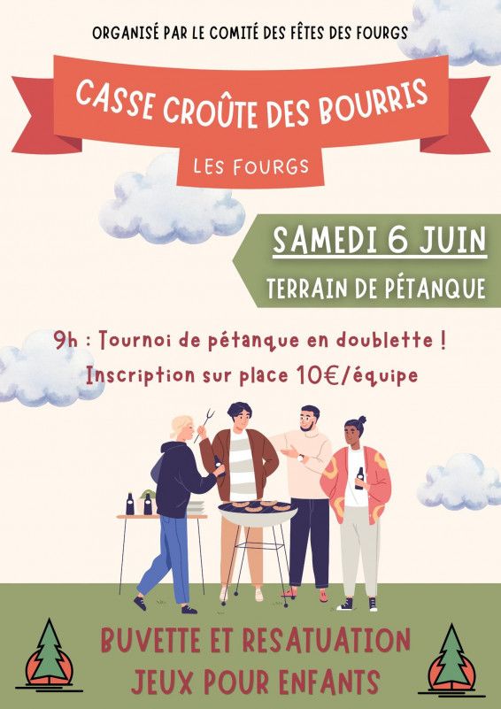 6 juin - Casse croute des bourris - les fgs