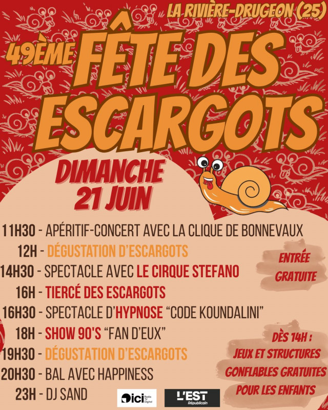 fête escargots