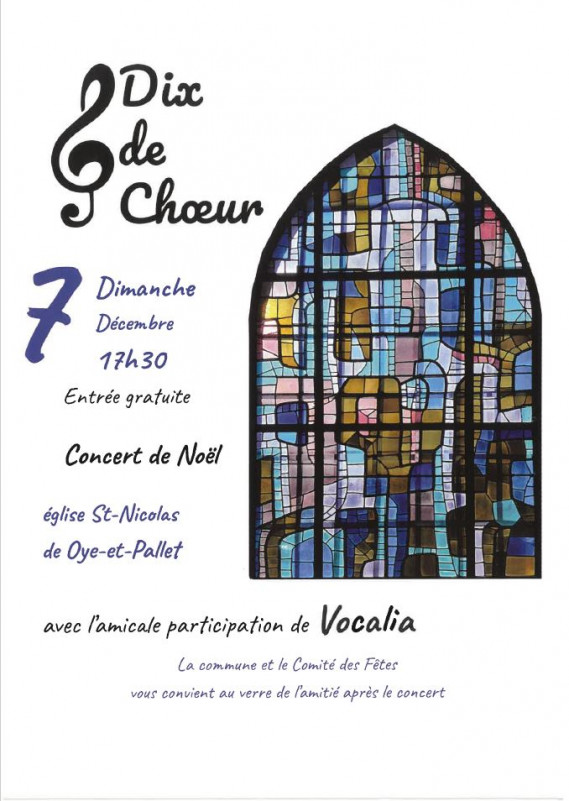 7 décembre - Dix de Choeur - Oye-et-Pallet