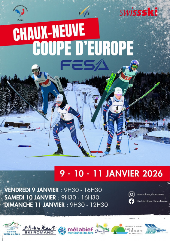 9-10-11 janv - Coupe d'Europe combiné - Chaux neuve 9-10-11 janv - Coupe d'Europe combiné - Chaux neuve