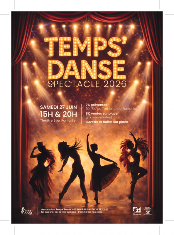 27 juin - spectacle danse - pontarlier