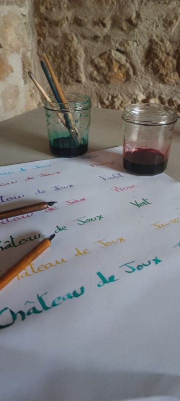Chateaudejoux-calligraphie