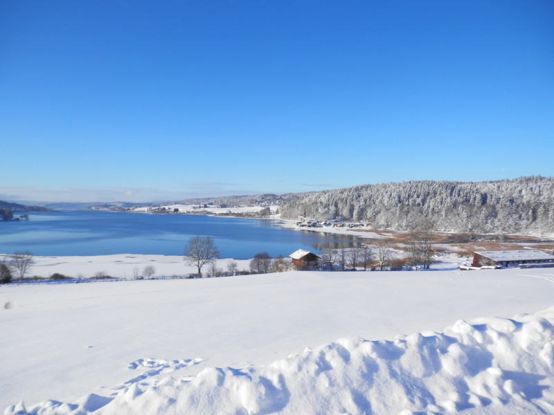 Lac saint Point gelé