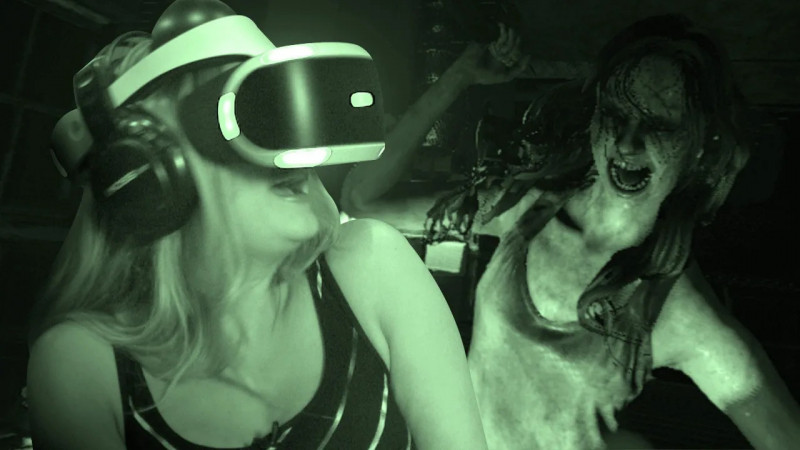 VR halloween VR halloween