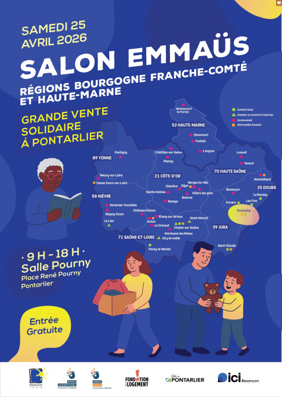 25 avril - salon emmaus - pontarlier