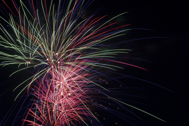 feu d'artifice