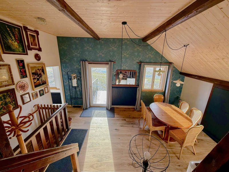 Salon gîte Là-Haut