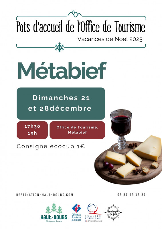 Pot accueil Méta - pot accueil Métabief